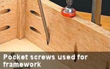 pocket screws in furniture