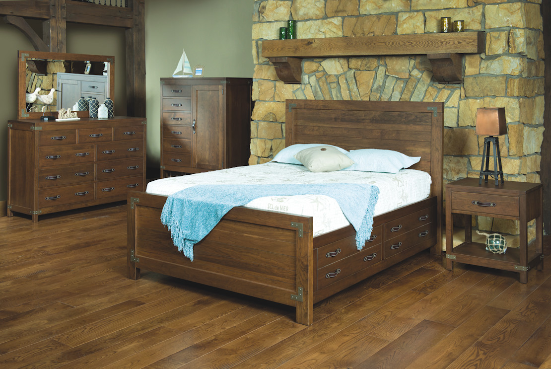 Decorating with Wooden Furniture in a Bedroom