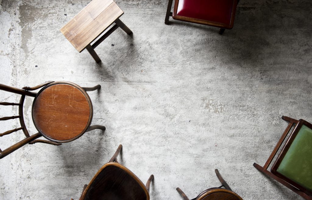 Different types of wooden chairs