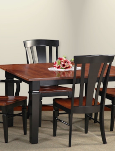 dark table and 4 chairs